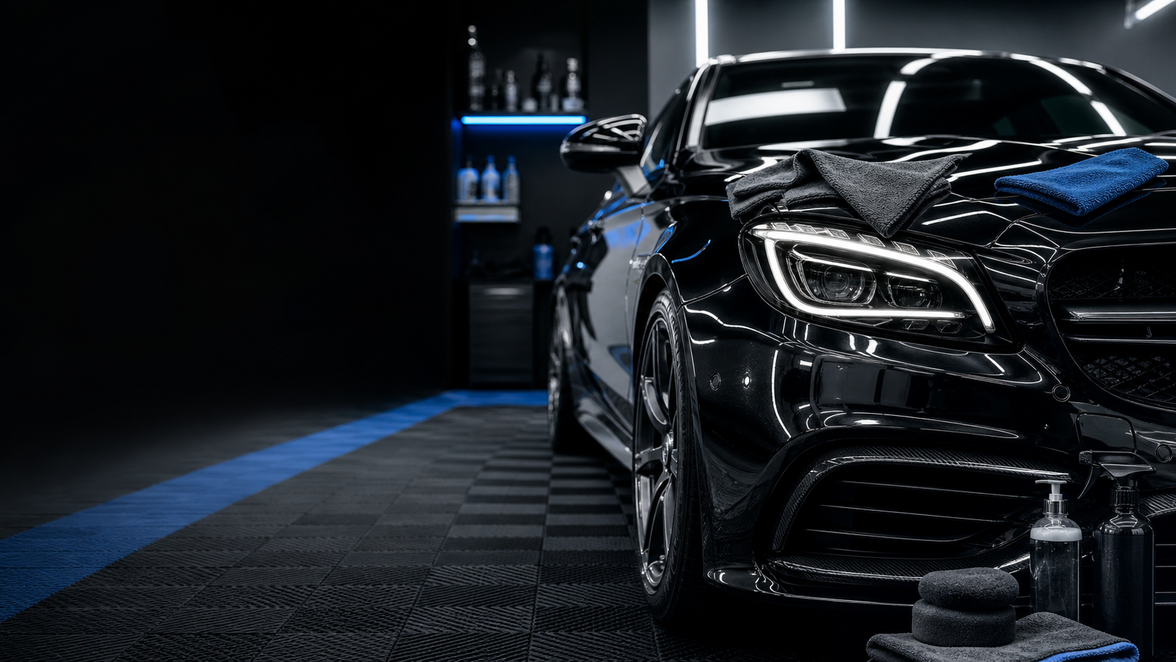 Auto detailing website demo preview